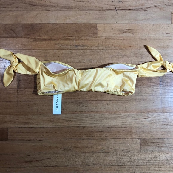 Pacsun Off Shoulder Swim Suit Top - Picture 3 of 3